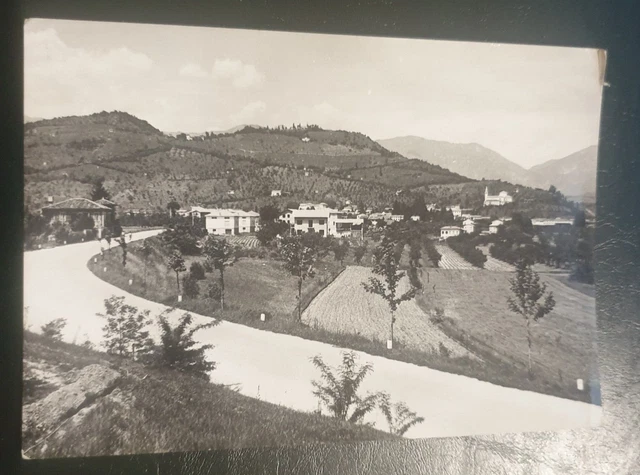 Treviso Soligo Bel Panorama Viaggiata Primi Anni 60 Bl