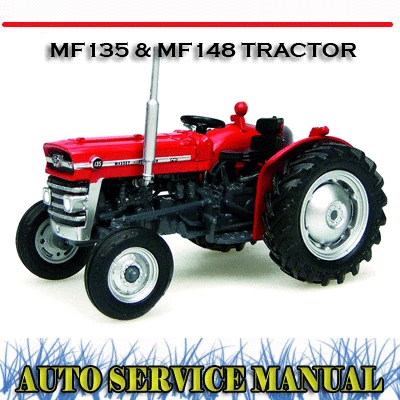 Massey Ferguson Mf135 & Mf148 Tractor Workshop Service Repair Manual ~ Dvd