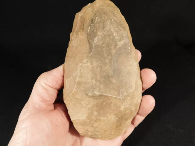 Big! One Million Year Old! Early Stone Age ACHEULEAN HandAxe Mali 363gr