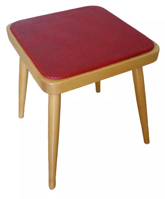 Alter Hocker Küchenhocker Mid Century 50er 60er Jahre