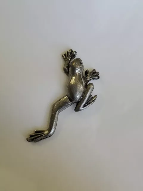 Jumping Frog Lapel Hat Jacket Pin By Clift
