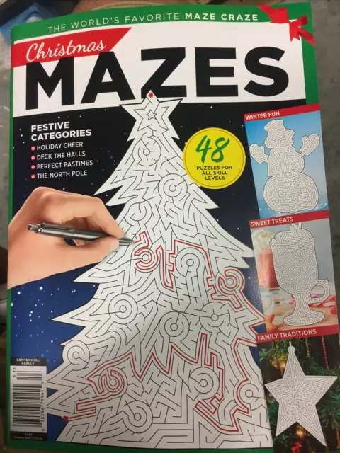 Christmas Mazes " Festive Categories "  2021