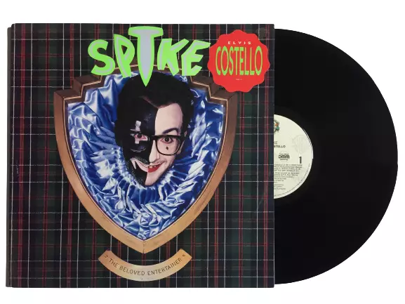 Elvis Costello Vinyl Record Spike LP Inner Sleeve