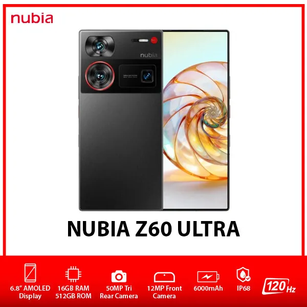 Nubia Z60 Ultra 5G (Global Rom) Dual SIM 16GB/1TB