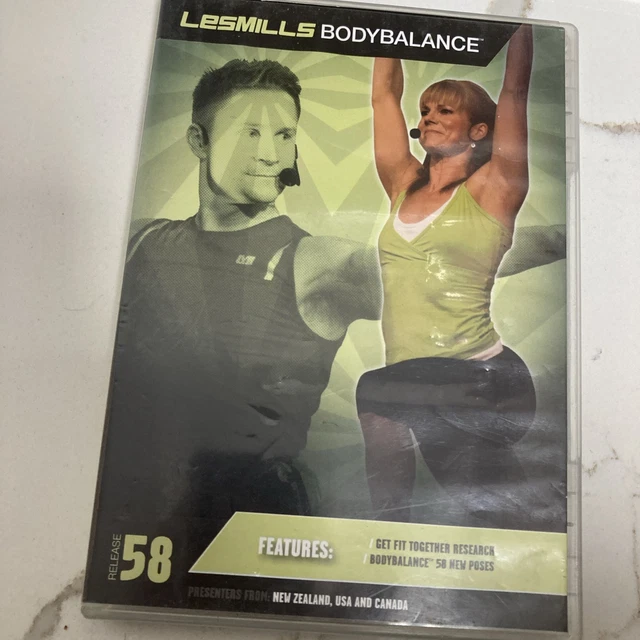 LES MILLS BODYBALANCE Body Balance 56 DVD CD And Notes EUR
