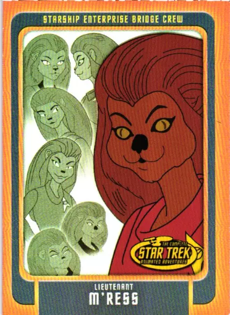 2003 Star Trek Animated Adventures Bridge Crew (#BC1-BC9) Chase / U Pick Cards