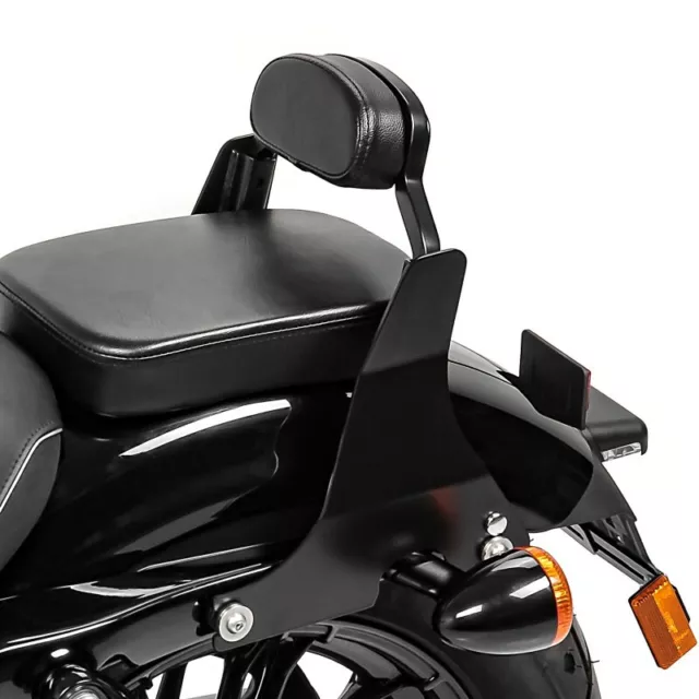 Sissy bar para Harley Davidson Sportster 883 Iron 09-20 Respaldo Pasajero negro