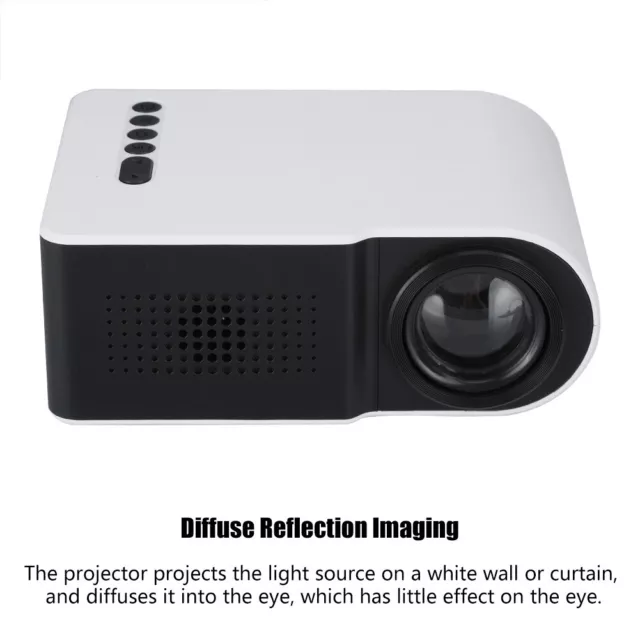 Mini HD 1080P LED Smart Projector Home Media Player Home Theater OBF
