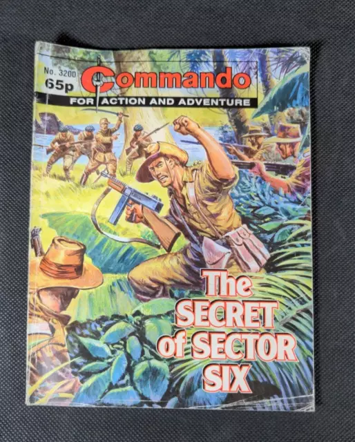 Commando Comic Issue Number 3200 The Secret Of Sector Six