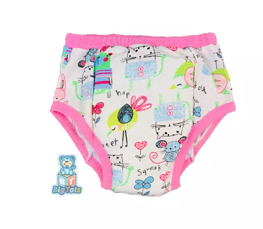 Adult training pant little tweeters print baby animals diaper incontinence pants