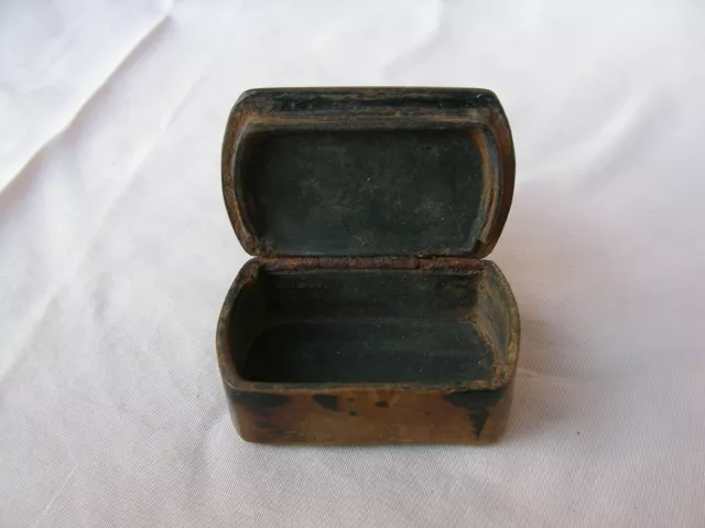 Ww2 Angleterre Petite Boite En Bois Anglaise Type Civile 5.2 Cm