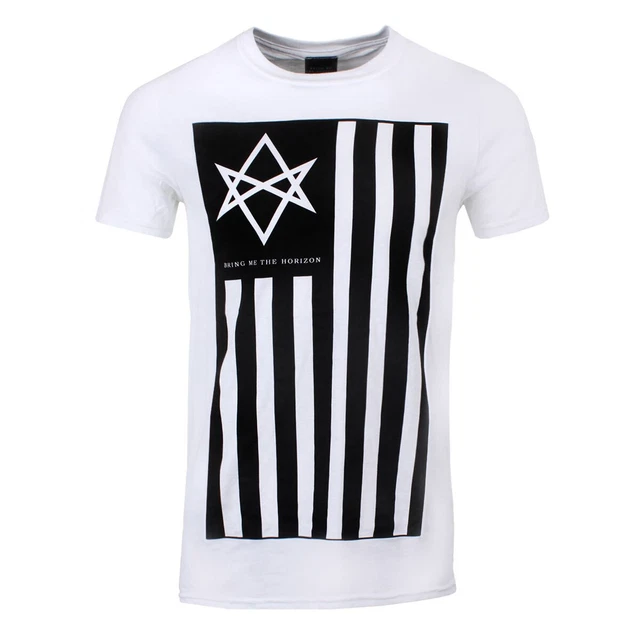 T-shirt bianca Bring Me The Horizon Official BMTH Antivist Band