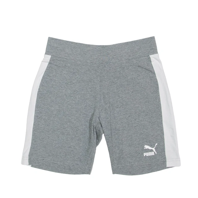 Pantaloncini sportivi PUMA grigi slim donna M W26