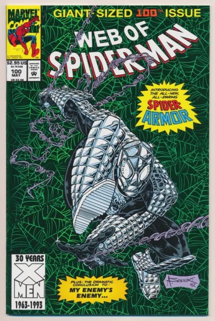 Web of Spider-Man #100 Comic Book - Marvel Comics!