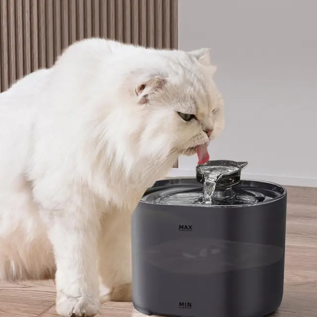 Automatic Pet Water Fountain Dispenser Cat Dog Drinking Stainless Steel