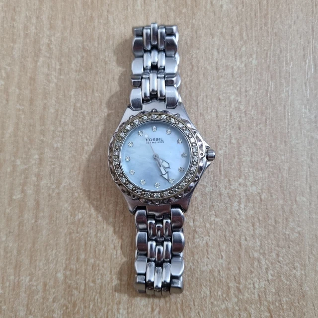 FOSSIL BLUE LADIES Quartz Watch AM 3478 New Battery 7 23.74 PicClick UK