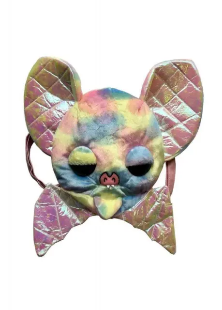 Kreepsville 666 Sugarfueled Rainbow Bat Plush Backpack