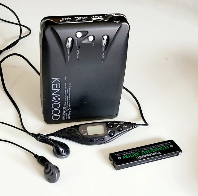 ⭐︎⭐︎Kenwood ケンウッド CP-M5 カセットウォークマン KENWOOD CP-M5 BLACK ウォークマン カセットプレーヤー