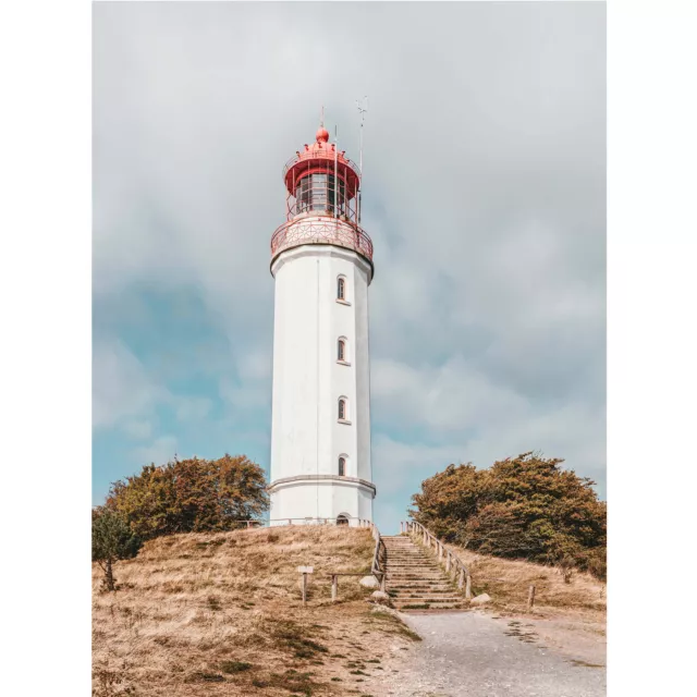 Fototapete Leuchtturm auf Hiddensee VLIESTAPETE RAUMGESTALTUNG DEKO 2