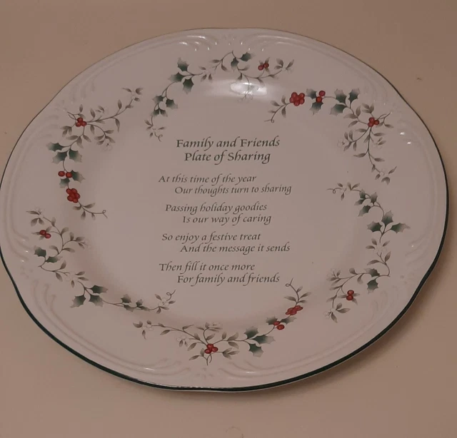 Pfaltzgraff Winterberry Family and Friends Plate of Sharing 12”