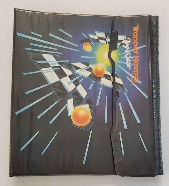 Vintage Mead TRAPPER KEEPER Designer Series 29100 Notebook Geometric & Gold Ball Vintage Mead TRAPPER KEEPER Designer Series 29100 Notebook Geometric & Gold Ball