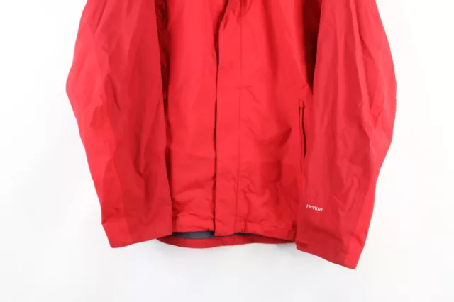 THE NORTH FACE Mens Medium Spell Out HyVent Waterproof Rain Jacket Coat ...
