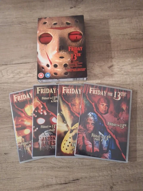 FRIDAY THE 13TH Complete Collection 1-8 ultimate Box Set EUR 64,99 ...