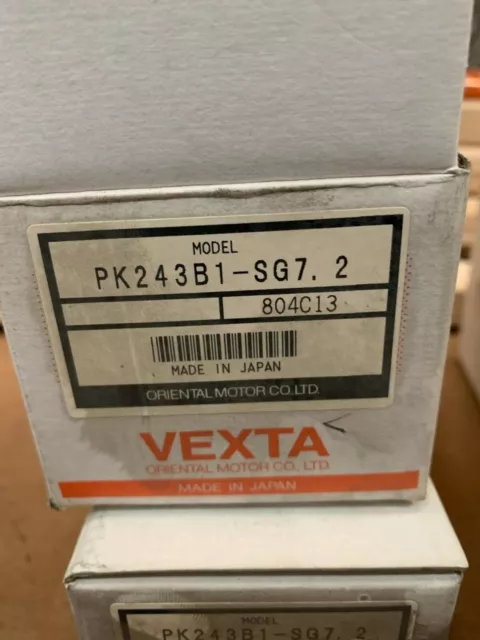 Vexta Oriental Motor Stepping pk243B1-SG7.2