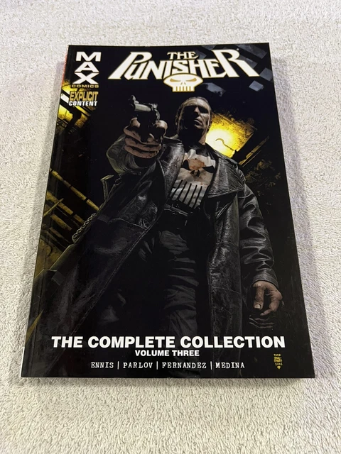 Marvel Comics Punisher Max Complete Collection Vol 3 Garth Ennis Tpb Omnibus