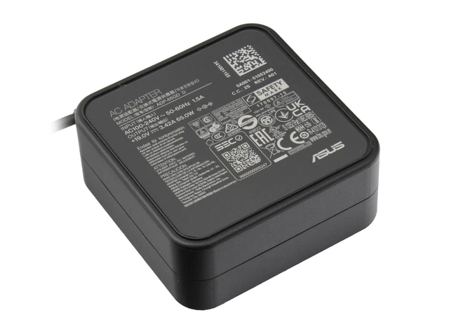 Asus ZenBook 14 UX425EA original Chargeur USB-C 65 watts EU wallplug