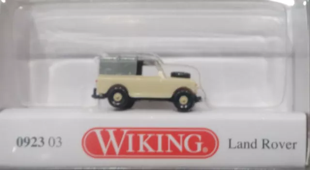 Wiking   092303   (Spur N)  1:160   PKW   Land Rover + OVP -  unbenutzt