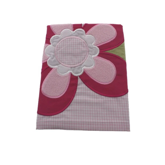 Tiddliwinks Raspberry Garden Pink Floral Nursery Window Valance  2811