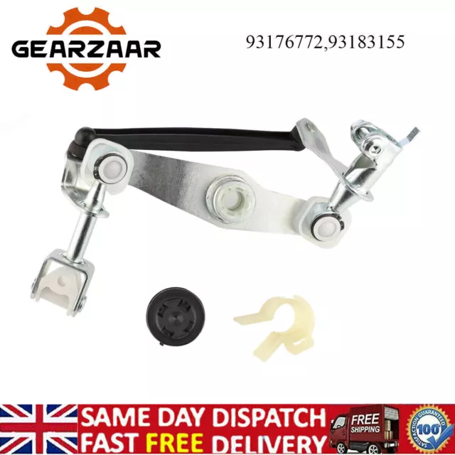 Per Vauxhall Corsa C Combo Meriva Tigra Selettore Ingranaggi Barra Metallica Linkage 93176772