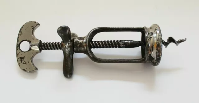 Schöner alter französischer Korkenzieher - tire bouchon - Corkscrew um 1930