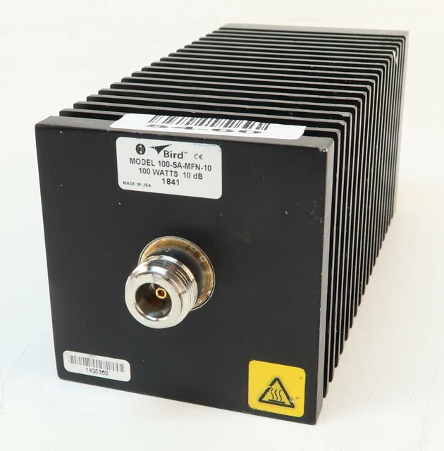 Bird Electronic   Bird 10 A MFN 30 RF Attenuator 10W 30dB   IN STOCK