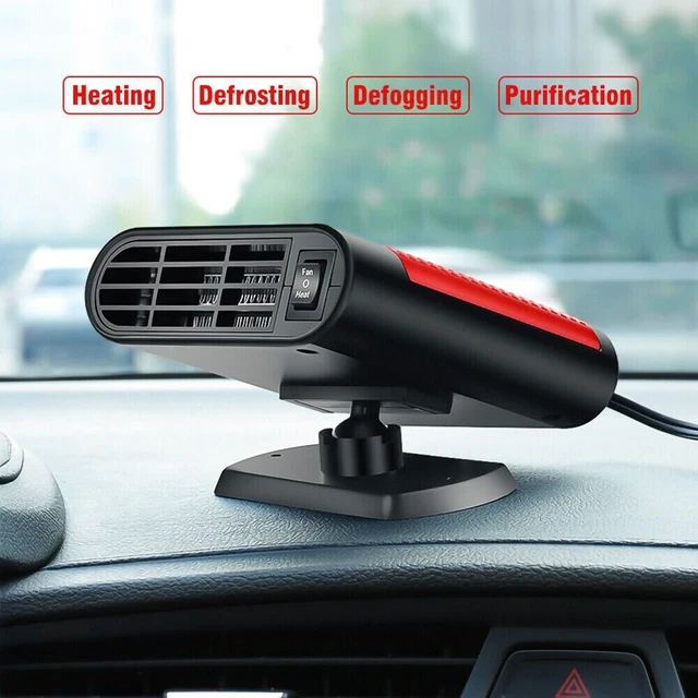 Car Heater Dégivrage Machine Portable Rouge Désembuage Dégivreur Désembuage 9