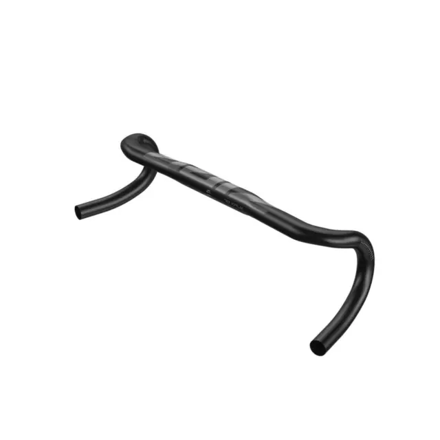 Zipp Handlebar Drop Service Course SL 70 XPLR A2 in Matte Black with Gloss Logos