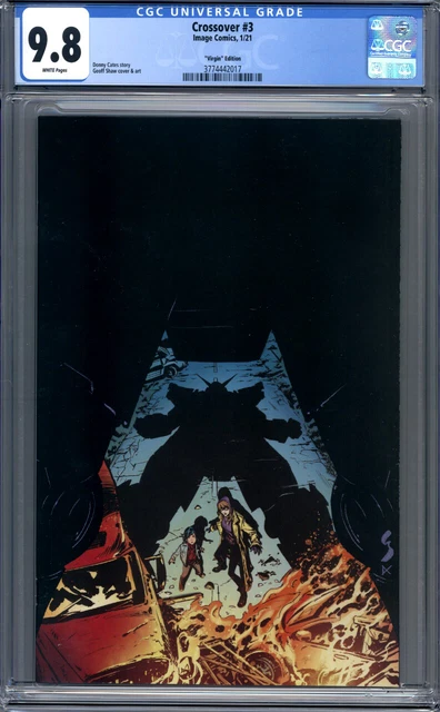 Crossover #3  Geoff Shaw Virgin Variant     Donny Cates     1st Print    CGC 9.8
