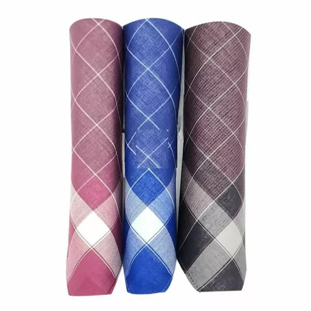 Men's Cotton Handkerchief Multicolour Set of 3