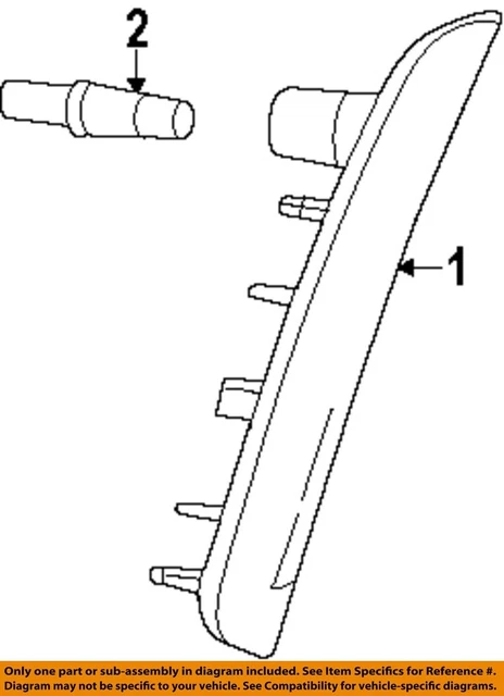 FIAT OEM 12-17 500-Exterior Bulb 153624