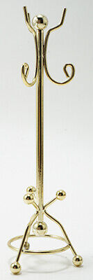 Dollhouse Miniatures 1:12 Scale Brass Coat Tree #IM66215