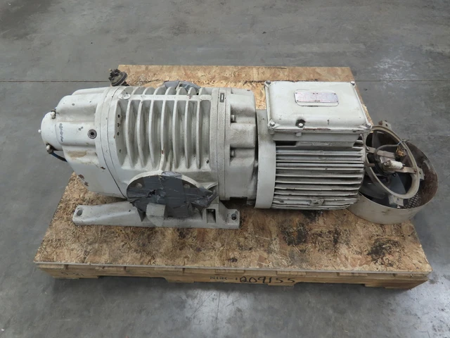 Ruvac WS1001 Rotary Lobe Vacuum Pump Blower 230/460V 3Ph 80 mbar 1000 m3/h