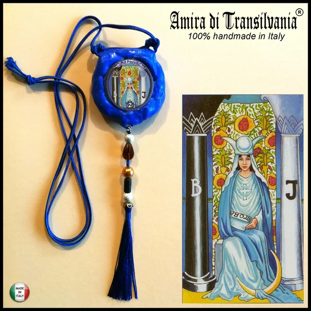 Talismano Collana Portafortuna Unisex: Amuleto Dipinto A Mano Per Amore E Denaro (Magia Wicca)