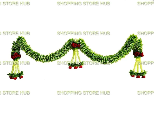 Artificial Flower Toran Garland for Home Doorway Decoration Hanging, Multicolour