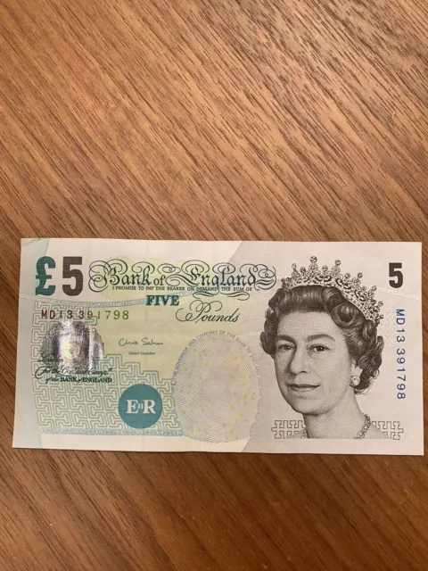 OLD £5, FIVE Pound Note Bank of England £5.00 - PicClick UK