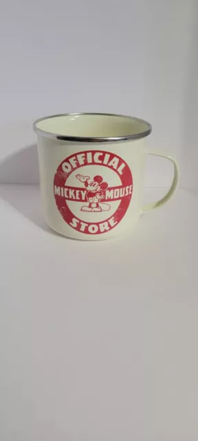 Official Mickey Mouse Store Enamel Camp Mug