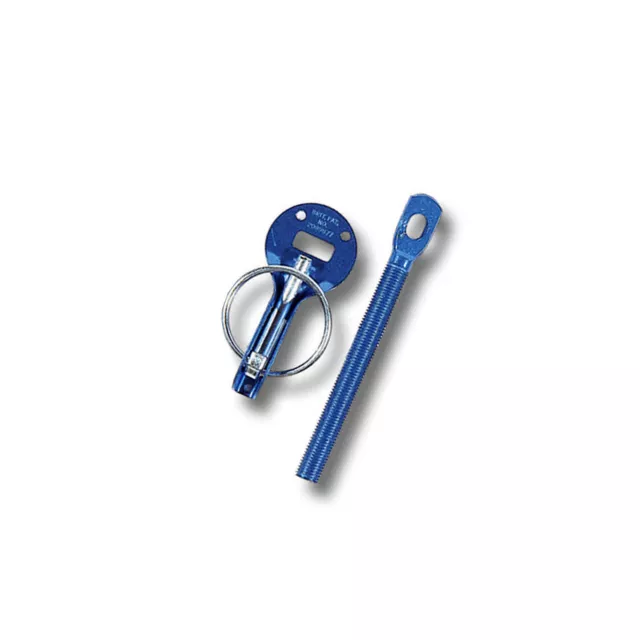 Genuine Sparco Bonnet Pins Blue