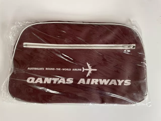 Vintage Qantas Cabin Bag - Brand New In Box!