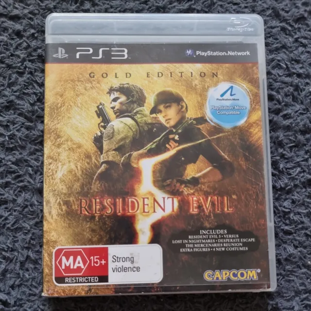 PS3 Resident Evil 5 Gold Edition with Manual brand new sony PlayStation