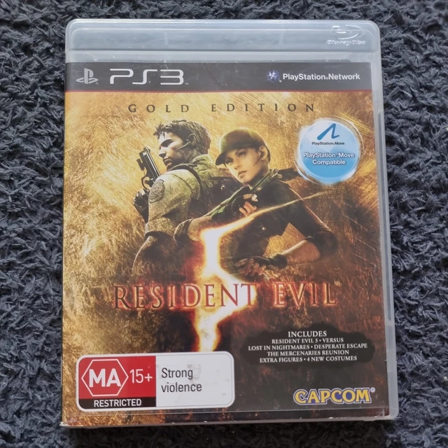 PS3 Resident Evil 5 Gold Edition with Manual brand new sony PlayStation